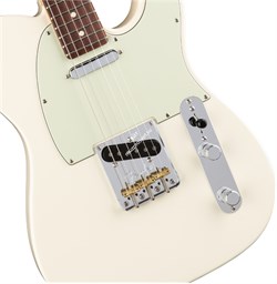 FENDER AM PRO TELE RW OWT электрогитара American Pro Telecaster, цвет олимпик уайт, палисандровая накладка грифа - фото 86588