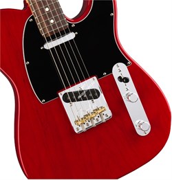 FENDER AM PRO TELE RW CRT (ASH) электрогитара American Pro Telecaster (ясень), цвет краймсон ред трансперент, палисандр накл - фото 86602