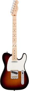 FENDER AM PRO TELE MN 3TS электрогитара American Pro Telecaster, 3 цветный санберст, кленовая накладка грифа - фото 86606