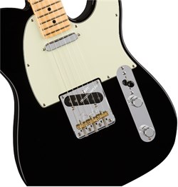 FENDER AM PRO TELE MN BK электрогитара American Pro Telecaster, цвет черный, кленовая накладка грифа - фото 86623