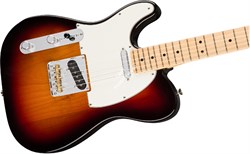 FENDER AM PRO TELE LH MN 3TS электрогитара American Pro Telecaster, леворукая, 3 цветный санберст , кленовая накладка грифа - фото 86650