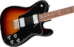 FENDER AM PRO TELE DLX SHAW RW 3TSB электрогитара American Pro Telecaster Deluxe, цвет соник грэй, палисандровая накладка грифа - фото 86673