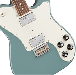 FENDER AM PRO TELE DLX SHAW RW SNG электрогитара American Pro Telecaster Deluxe, цвет соник грэй, палисандровая накладка грифа - фото 86681