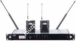 SHURE ULXD14DE P51 710 - 782 MHz двухканальная цифровая инструментальная радиосистема с портативными передатчиками ULXD1 - фото 86953