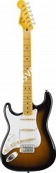 FENDER SQUIER CLASSIC VIBE STRATOCASTER® '50S LEFT-HANDED MAPLE FINGERBOARD 2-COLOR SUNBURST электрогитара Classic Vibe '50s S - фото 87122