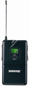SHURE SLX1 Q24 736 - 754 MHz портативный поясной передатчик для радиосистем SLX - фото 87522