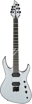 JACKSON USA Signature Chris Broderick Soloist™ HT6, Ebony Fingerboard, Transparent White with Case Электрогитара, серия Artist S - фото 87950