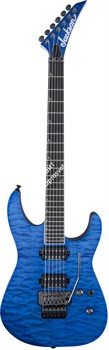 JACKSON Pro Series Soloist™ SL2Q MAH, Ebony Fingerboard, Trans Blue Электрогитара, серия Pro - Soloist™ - фото 88137