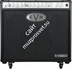 EVH 5150III 50W 6L6 112 CMB BL ламповый комбоусилитель, 50 Вт, 1х12, 6L6, черный - фото 88701