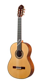 MANUEL RODRIGUEZ E Классическая гитара, топ из массива кедра или ели, задняя дека и обечайка - массив палисандра, накладка на гр - фото 89024