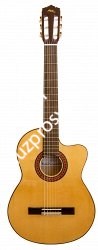 MANUEL RODRIGUEZ F CUT SABICAS Классическая электроакустическая гитара с вырезом, верхняя дека - массив ели, корпус - клён - фото 89052