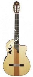 MANUEL RODRIGUEZ B CUT SOL Y SOMBRA GLOSS Классическая гитара с вырезом, топ - массив кедра или ели, корпус - палисандр, преамп - фото 89054