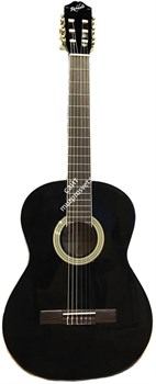 ROCKDALE MODERN CLASSIC 100-BK классическая гитара с анкером, верхняя дека - агатис, нижняя дека и обечайки - агатис, гриф - - фото 89099