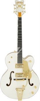 Gretsch G6136T-59 Vintage Select Edition '59 Falcon Hollow Body, Bigsby, TV Jones, Vintage White, Lacquer Электрогитара п/а - фото 89238