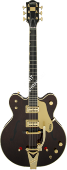 Gretsch G6122T-59 Vintage Select Edition '59 Chet Atkins Country Gentleman, Tiger Flame Maple, Электрогитара п/а, цвет орех - фото 89252