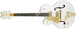 Gretsch G6636T Players Edition Falcon Center-Block Double Cutaway, Bigsby, Filter'Tron, White Электрогитара п/а, цв. белый - фото 89304