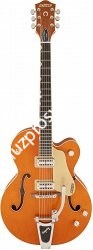 Gretsch G6120SSLVO Brian Setzer Nashville, Bigsby, TV Jones, Vintage Orange Stain, Lacquer Электрогитара п/а, цв. винтаж оранж - фото 89336
