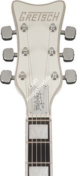 Gretsch G7593T Billy Duffy Signature Falcon, Bigsby, Ebony F-board, White, Lacquer Электрогитара полуакустическая, цвет белый - фото 89388