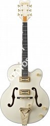 Gretsch G6136-1958 Stephen Stills Signature White Falcon, Bigsby, Ebony F-board, Aged White Электрогитара полуакуст., цв. белый - фото 89400