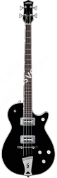 Gretsch G6128B Thunder Jet Bass, 30.3' Scale, Ebony F-board, Black Бас-гитара, серия Professional Collection Artist , цв. черный - фото 89408