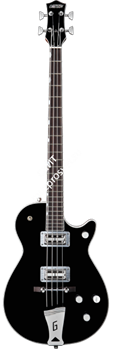 Gretsch G6128B Thunder Jet Bass, 30.3' Scale, Ebony F-board, Black Бас-гитара, серия Professional Collection Artist , цв. черный - фото 89409