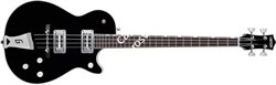 Gretsch G6128B Thunder Jet Bass, 30.3' Scale, Ebony F-board, Black Бас-гитара, серия Professional Collection Artist , цв. черный - фото 89410