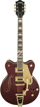 Gretsch G5422TG Electromatic Hollow Body Double-Cut with Bigsby, Gld Hw, Walnut Stain Электрогитара полуакустическая, цвет орех - фото 89448