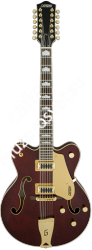 Gretsch G5422G-12 Electromatic® Hollow Body Double-Cut 12-String with Gold Hardware, Walnut Stain Электрогитара цвет орех - фото 89449