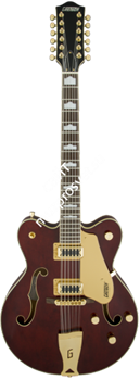 Gretsch G5422G-12 Electromatic® Hollow Body Double-Cut 12-String with Gold Hardware, Walnut Stain Электрогитара цвет орех - фото 89450