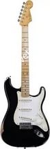 FENDER Road Worn '50s Stratocaster, Maple Fingerboard, Black Электрогитара - фото 89659