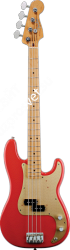 FENDER 50s Precision Bass, Maple Fingerboard, Fiesta Red Бас-гитара - фото 89730