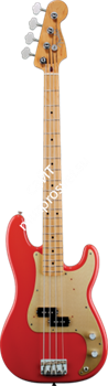 FENDER 50s Precision Bass, Maple Fingerboard, Fiesta Red Бас-гитара - фото 89731
