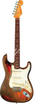 Fender Custom Shop Rory Gallagher Signature Stratocaster Relic, Rosewood Fingerboard, 3-Color Sunburst Электрогитара - фото 89777