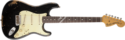 Fender Custom Shop Michael Landau Signature 1968 Relic Stratocaster, Round-Laminated Rosewood, Black Электрогитара - фото 89792