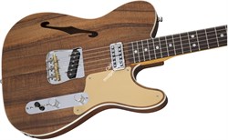 Fender Custom Shop Limited Edition Artisan Tele Caballo Tono Ligero - Koa Электрогитара - фото 89887