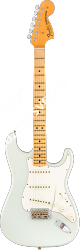 Fender Custom Shop 1969 Journeyman Relic Stratocaster, Maple Fingerboard, Faded Aged Sonic Blue Электрогитара - фото 89979