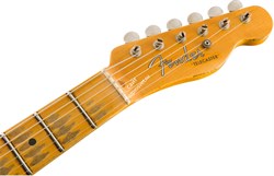 Fender Custom Shop 1953 Heavy Relic Telecaster, Maple Fingerboard, Butterscotch Blonde Электрогитара - фото 89997