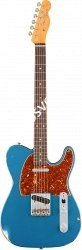Fender Custom Shop 1961 Relic Telecaster, Rosewood Fingerboard, Aged Lake Placid Blue Электрогитара - фото 89998