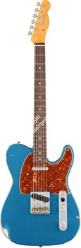 Fender Custom Shop 1961 Relic Telecaster, Rosewood Fingerboard, Aged Lake Placid Blue Электрогитара - фото 89999