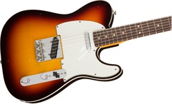 Fender Custom Shop 1963 Journeyman Relic Telecaster Custom, Rosewood Fingerboard, Chocolate 3-Color Sunburst Электрогитара - фото 90034