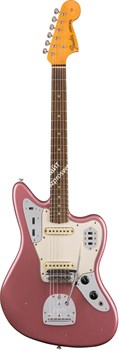 Fender Custom Shop 1963 Journeyman Relic Jaguar, Rosewood Fingerboard, Aged Burgundy Mist Metallic Электрогитара - фото 90042