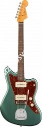 Fender Custom Shop 1959 Journeyman Relic Jazzmaster, Rosewood Fingerboard, Aged Sherwood Green Metallic Электрогитара - фото 90057