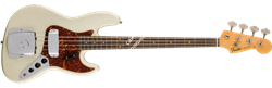 Fender Custom Shop 1962 Journeyman Relic Jazz Bass, Rosewood Fingerboard, Aged Olympic White Бас-гитара - фото 90098