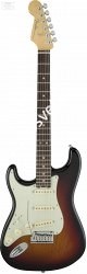 FENDER American Elite Stratocaster®, Ebony Fingerboard, 3-Color Sunburst электрогитара, цвет санберст, накладка черн. дер. - фото 90720