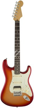 FENDER American Elite Stratocaster®, Ebony Fingerboard, Aged Cherry Burst (Ash) электрогитара, цвет вишневый санберст (ясень), - фото 90731