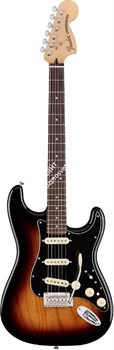 FENDER DELUXE STRAT PF 2TSB электрогитара Deluxe Strat (ясень), 2-х цветный санберст, накладка грифа Пао Ферро - фото 90774