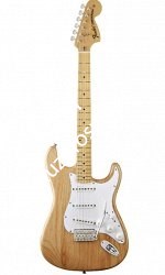 FENDER 70'S STRATOCASTER PF NAT W/GIG электрогитара '70 Stratocaster, цвет натуральный, накладка грифа Пао Ферро - фото 90834