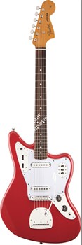 FENDER CLSC 60S JAGUAR LAQ PF FRD электрогитара, цвет красный, накладка грифа Пао Ферро - фото 90842