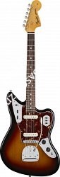 FENDER CLSC PLYR JAGUAR SPECIAL PF 3TSB электрогитара, цвет 3-цветный санбёрст, накладка грифа Пао Ферро - фото 90871