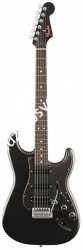 FENDER Special Edition Stratocaster Noir HSS электрогитара, цвет черный, накладка грифа Пао Ферро, черный пикгард - фото 90903